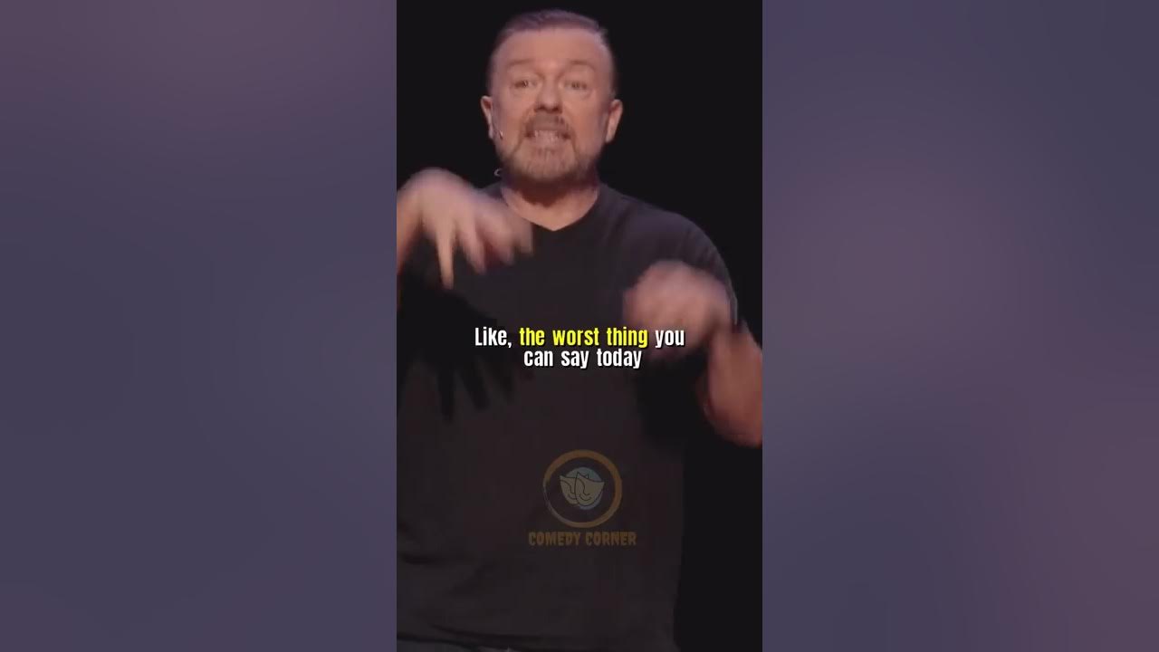 Ricky Gervais | Cancel Culture #Short - YouTube