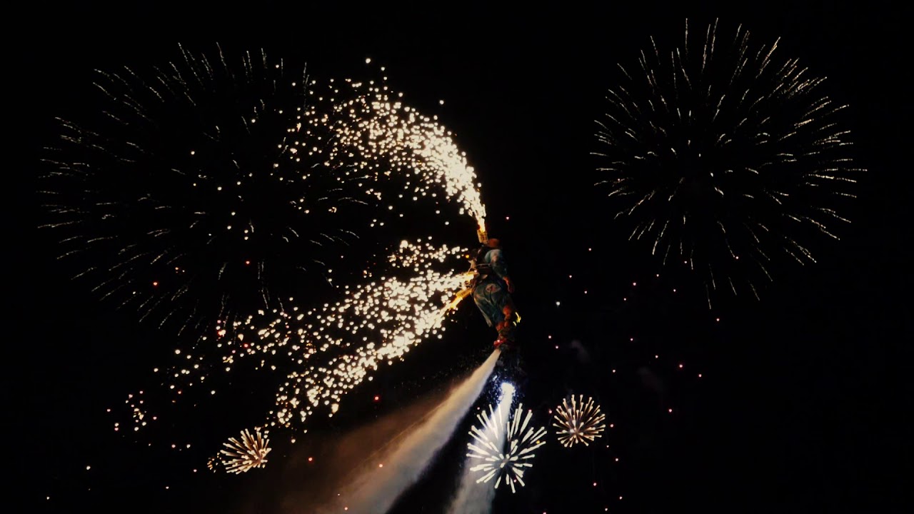 Флайборд Шоу Ростов Набережная Выпускной - YouTube