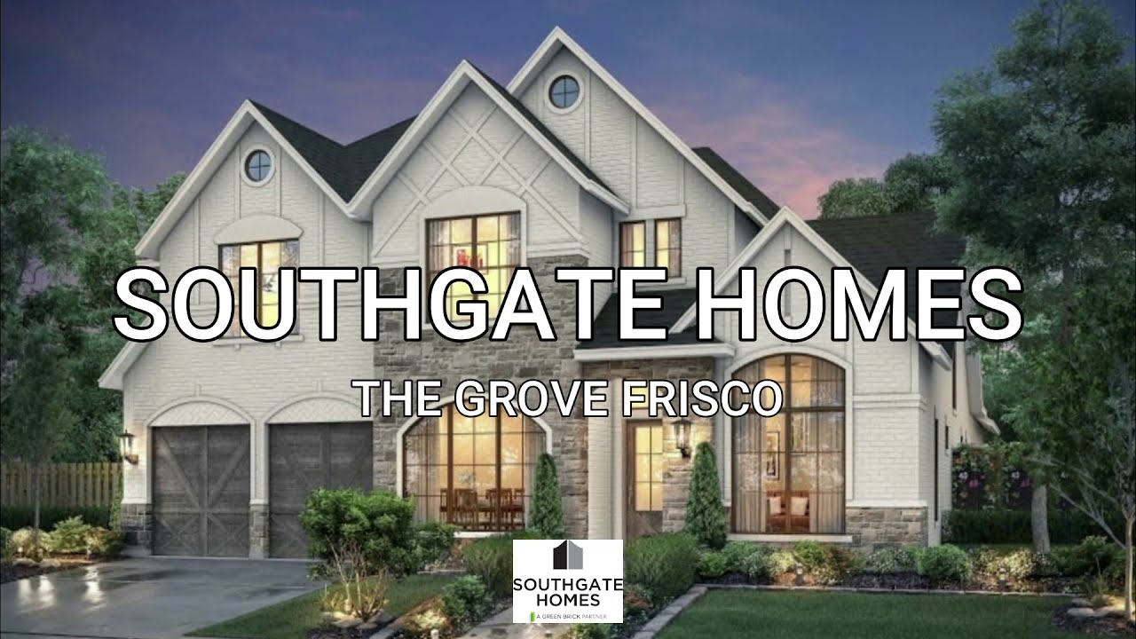SOUTHGATE HOMES THE GROVE FRISCO TX Awardwinning Southgate Homes