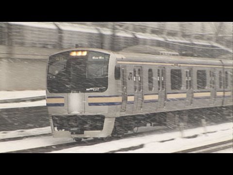 [HD]横須賀線と東海道線の離合・併走 E217系 E231系 Yokosuka Line and Tokaido Line