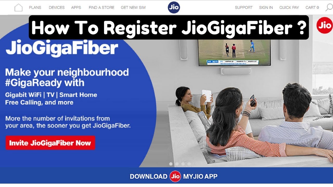 How To Register For Jio GigaFiber ? जिओ गीगा फाइबर रजिस्टर कैसे करें ? tech news articles
