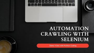 Automation Crawling with Selenium Python