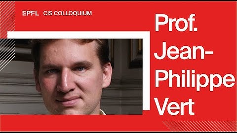 CIS COLLOQUIUM : Prof. Jean-Philippe Vert - Differentiable Ranking and Sorting