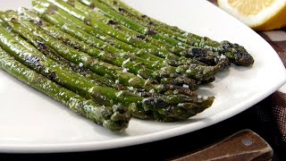 Espárragos Trigueros a la Plancha | Receta de Verduras 100% Sana ✅