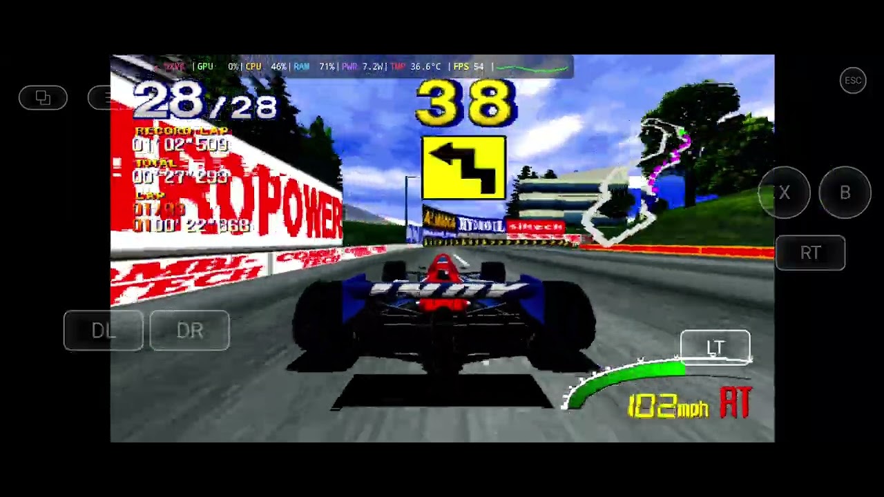 Indy 500 Arcade Android Gamehub PC Windows Emulator Mali Mediatek 