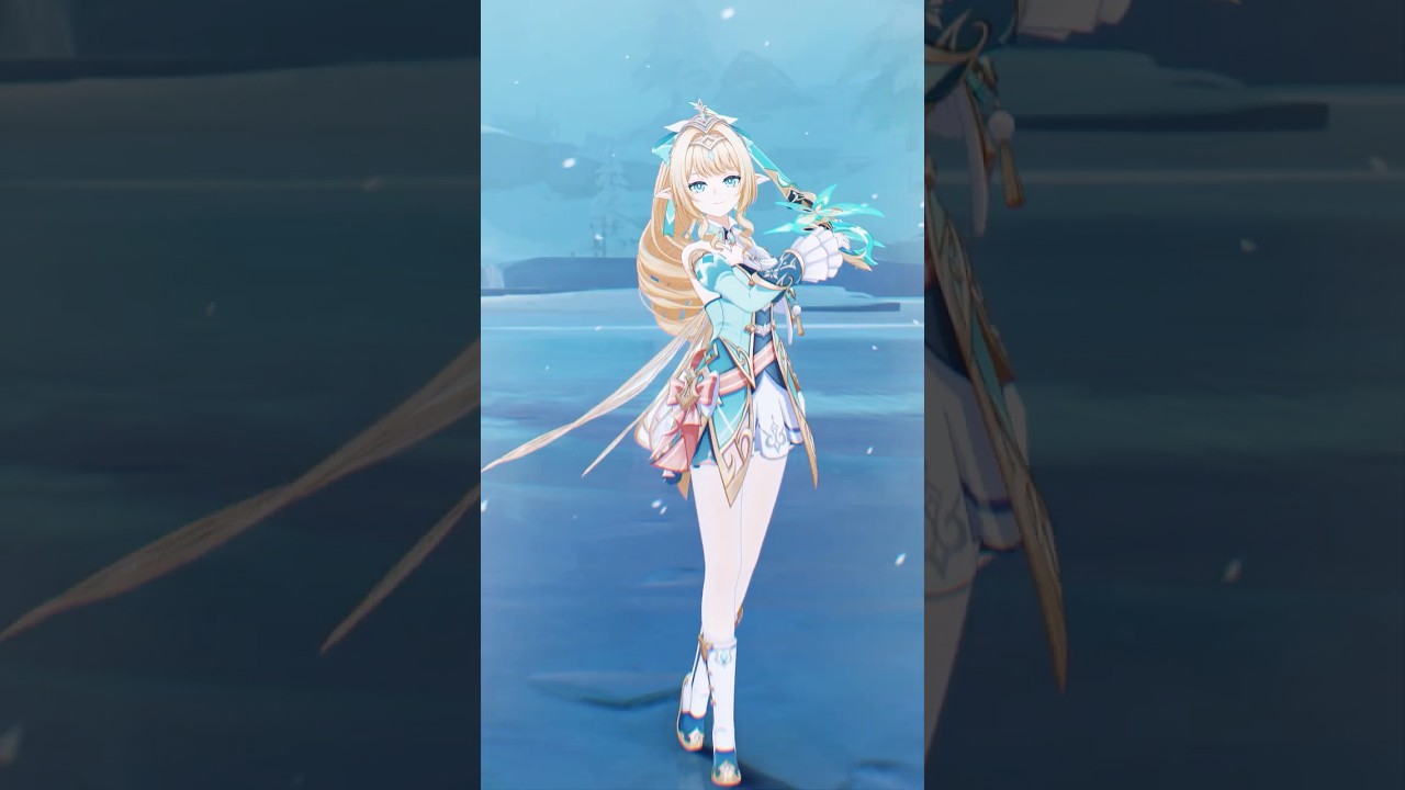Hehe, that's right, feast your eyes. #GenshinImpact #Vesna #StoriesofFrostSnow #GenshinSnezhnaya