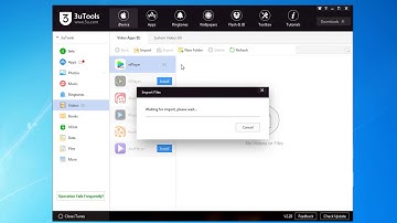 How to transfer video to your iPhone in 3uTools V2.29?
