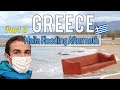 Greece malia flooding aftermath on crete island & beach hike to sisi village