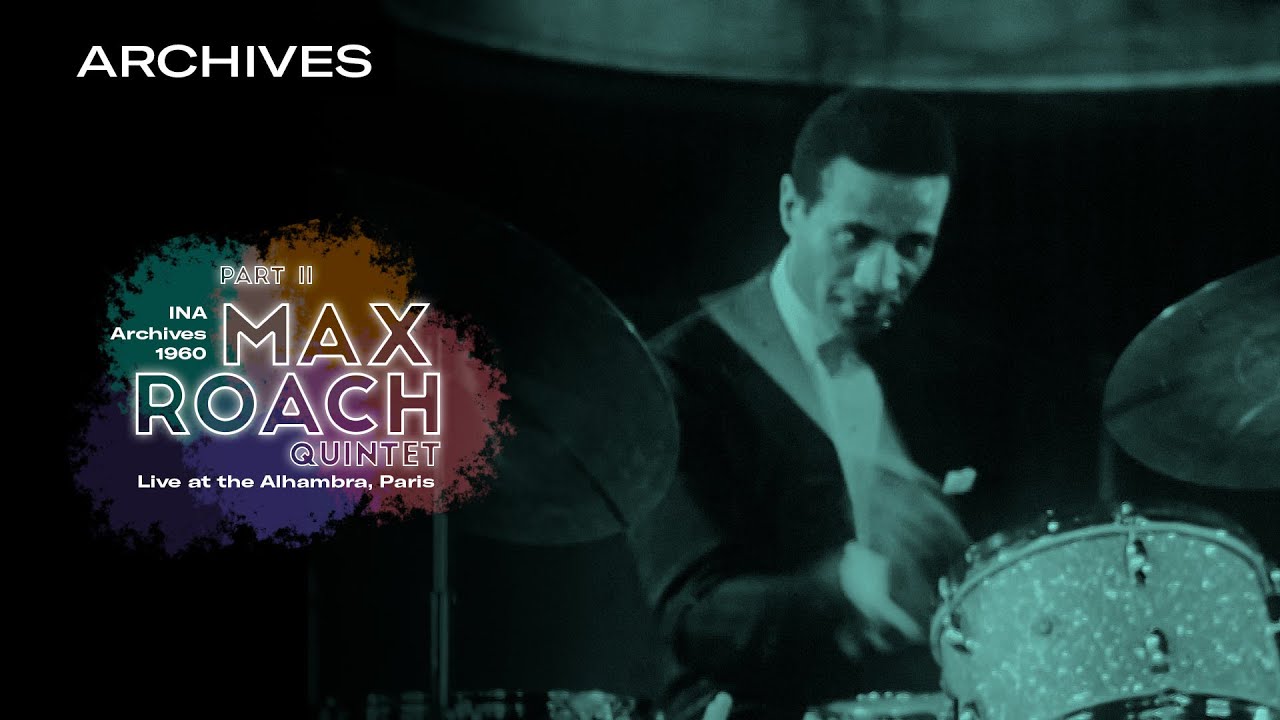 洋楽 Max Roach / In Concert US Orig. MONO Max Roach - Bemsha Swing | Live at Alhambra | 1960 - YouTube