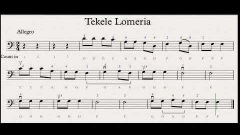 ESSENTIAL ELEMENTS FOR STRINGS BOOK 1 CELLO NO.139 "TEKELE LOMERIA"_ CELLO BEGINNER LESSON