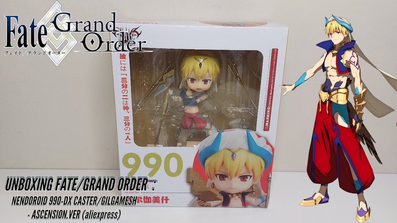 Preview de la Nendoroid de Caster/Gilgamesh de Fate/Grand Order por