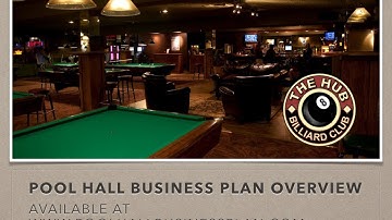 Pool Hall Business Plan Overview