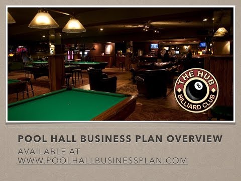 Pool Hall Business Plan Overview