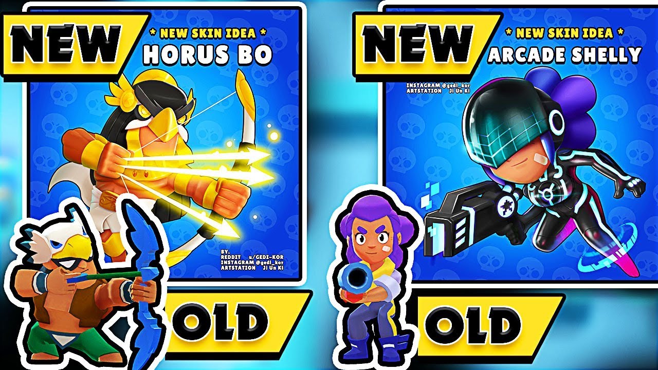 New Brawl Stars Skins Vloggest - brawl stars bo new