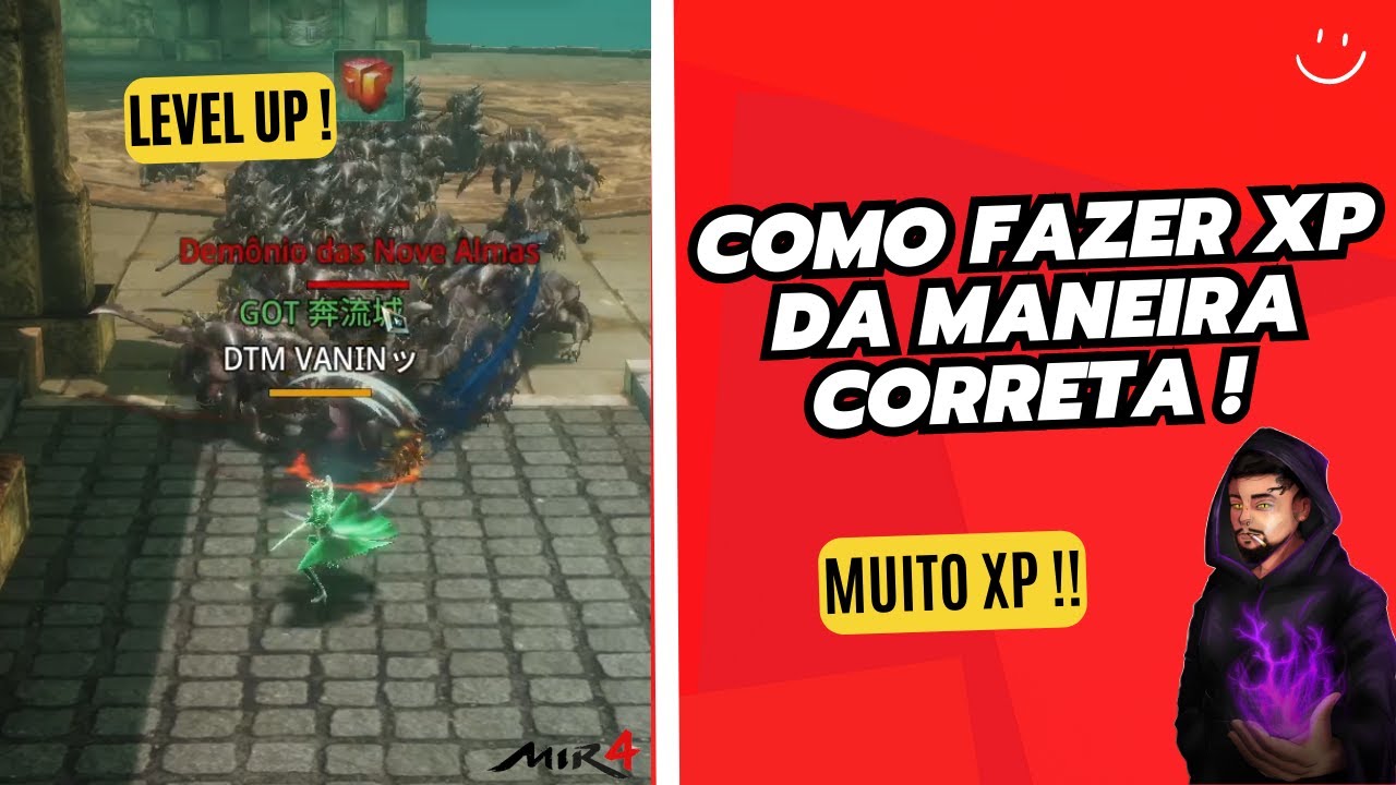COMO UPAR DE LEVEL MAIS RAPIDO NO MIR4