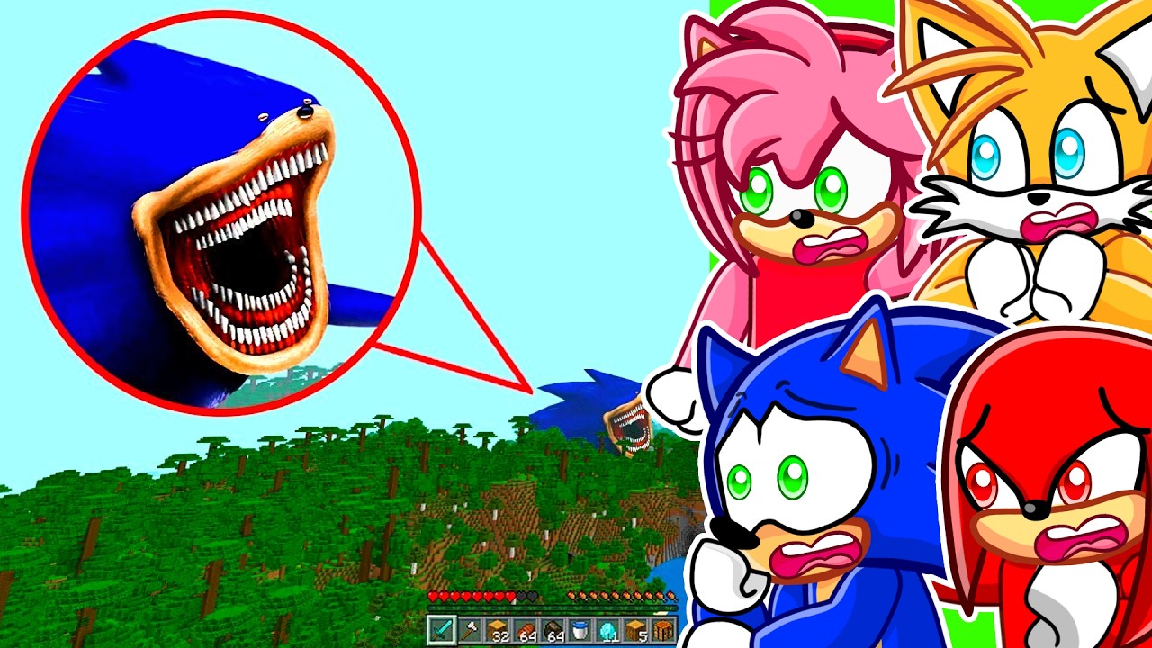 Reacting To SHIN SONIC Found in Minecraft!