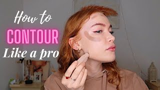 CREAM CONTOURING FOR BEGINNERS | 5 MINUTE MAKEUP TUTORIAL, EP4 | Bethan Lloyd