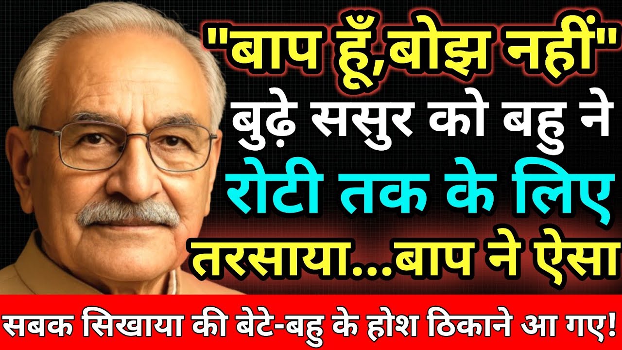 बाप हूँ, बोझ नहीं | Heart touching story hindi | Hindi story | parivaarkidor 