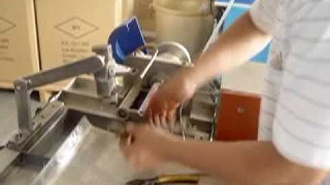 How to Change the Mold( plastic spiral forming machine)
