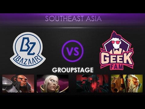 Bazaar.Youth vs Geek Fam - Kiev Major SEA Qualifier: Group Stage - @Xyclopz @Daneliecasts
