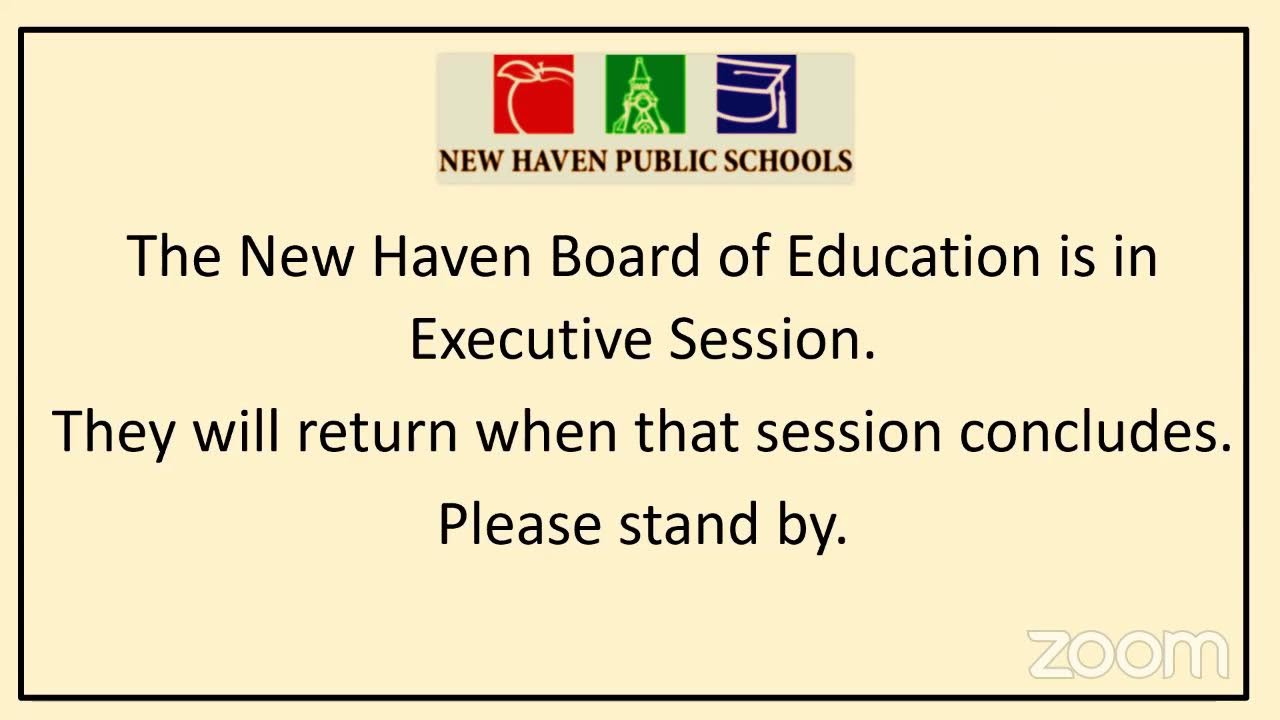 New Haven Board of Education Regular Meeting YouTube