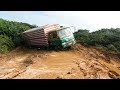 Extreme Truck Off Road - Amazing Trucks Driving Skills - Truck Stuck In Mud Compilation