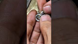 Dây chuyền đá nhảy #K102 #MD400545 #a4 #moissanite #M