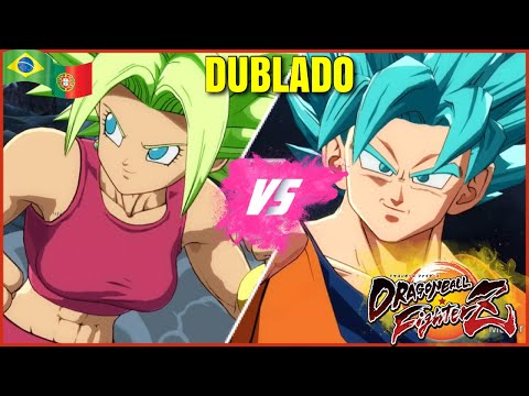 Goku vs Kefla - Dragon Ball FIGHTER Z Dublado com final DRAMATIC 