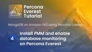 Install PMM and enable database monitoring with Percona Everest