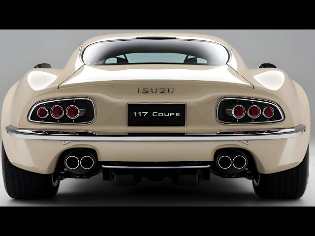 2025 Isuzu 117 Coupe: A Modern Revival of a Classic Icon! - YouTube