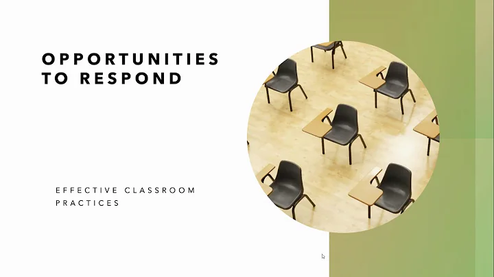 Effective Classroom Practices Video 7:  Opportunit...