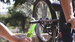 BMX Bottle Popping St Patrick's Day Special