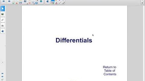 AP Physics C Calculus Derivatives Differentials
