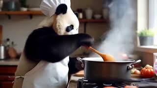Panda's Lazy Behavior in Real Life Captured!