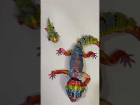 3D printed leopard