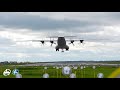 Landing of AN-22 aircraft of Antonov Airlines at Kyiv-Antonov-2 airport