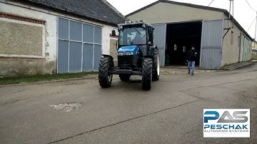 Autonomous truck using visual odometry (without GPS)