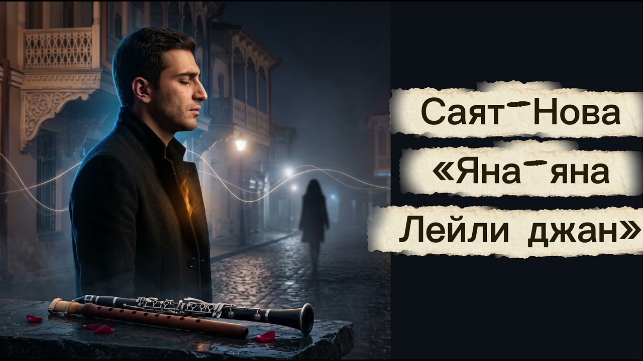 ЯНА-ЯНА / ԼԵՅԼԻ ՋԱՆ — Саят-Нова | Армяно-русская версия • Дудук, кларнет, 808Описание adlı videoyu YouTube'da izle ЯНА-ЯНА / ԼԵՅԼԻ ՋԱՆ — Саят-Нова | Армяно-русская версия • Дудук, кларнет, 808Описание adlı videoyu YouTube'da izle