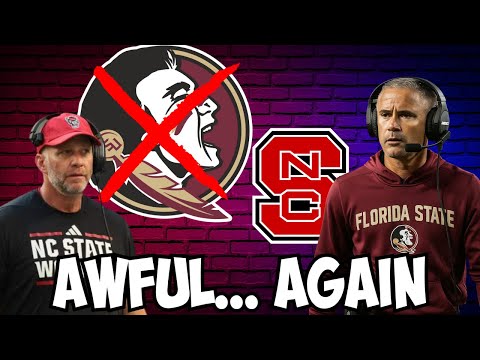 Noles EMBARRASSED Again Vs NC State Norvell DONE