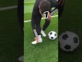How to shoot a curve shot #football #soccer #soccerdrills #footballskills #training #shoot #curve