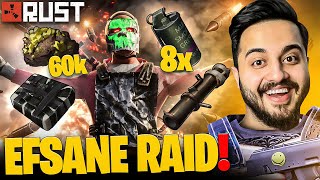 Full Dolu Basee Rai̇d Attik İnanilmaz Loot Rust Yeni Sezon 4. Bölüm