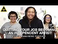 Quitting your job to become an independent artist featuring chris cayco the ha podcast 70