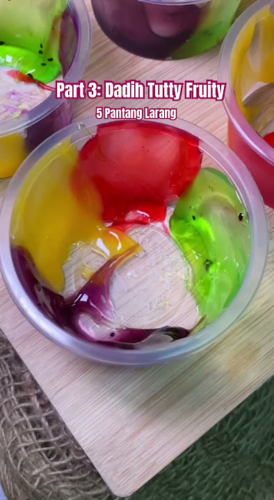 Download lagu Ep 14: 5 pantang larang Dadih Tutty Fruity (part 2) #dadih #dadihmarissa #pudding