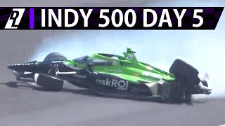 INCREDIBLE DRAMA! - Indy 500 Practice Qualifying Day 1 Report