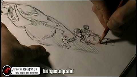 character design from life: 2 Figure Composition 1/2