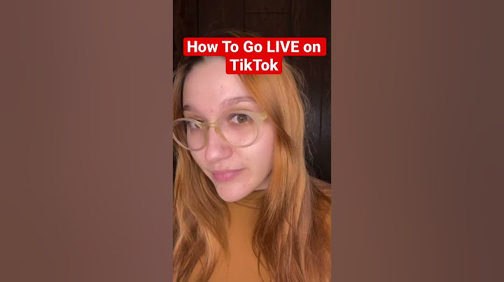 How To Go Live on TikTok #shorts