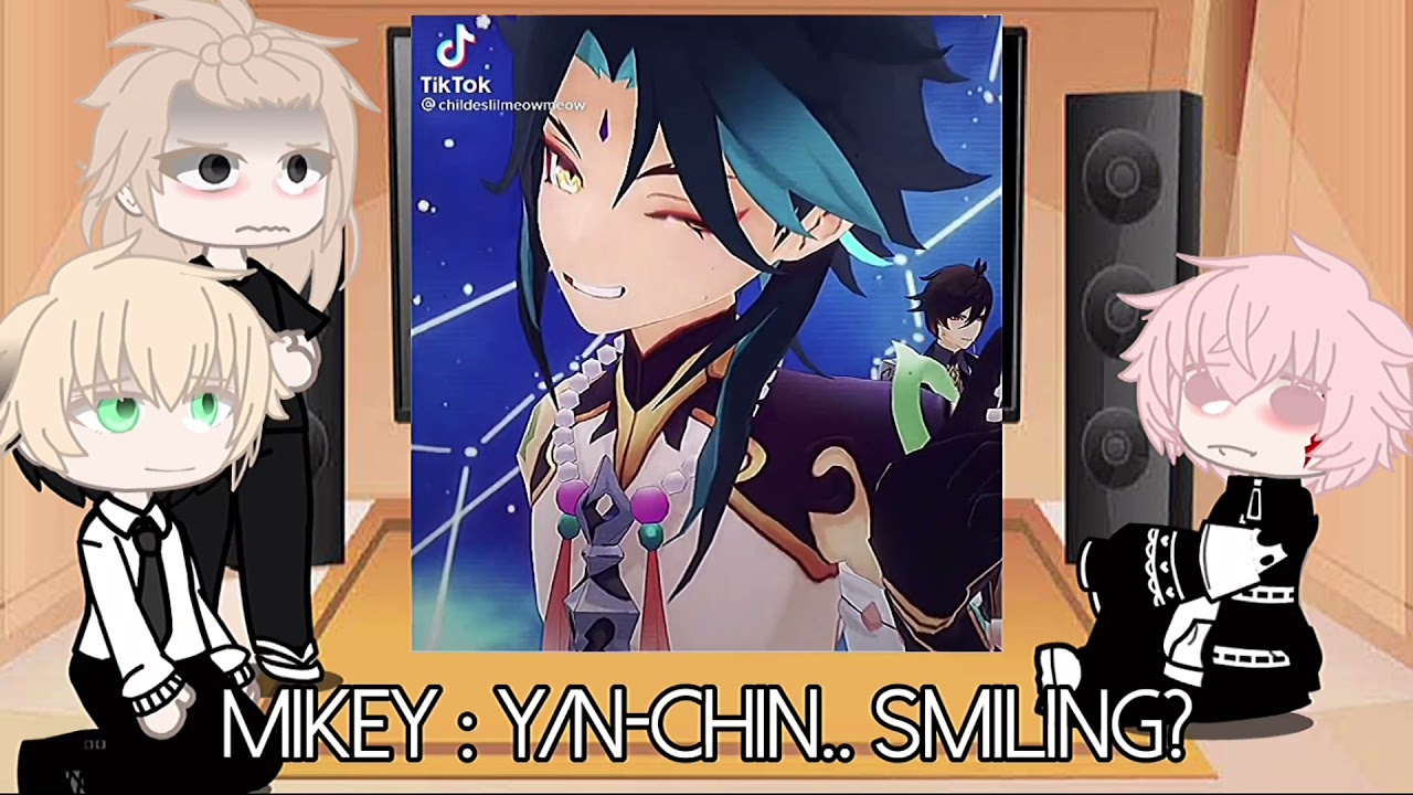 Tokyo Revengers react to M!Y/N as Xiao || Short