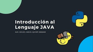 Clase 17. Introducción al Lenguaje JAVA II/2020