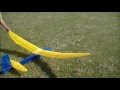 Vintage Thermic 100 RC Glider Kit from 1950 Towed with a Fun Cub FUNNY
