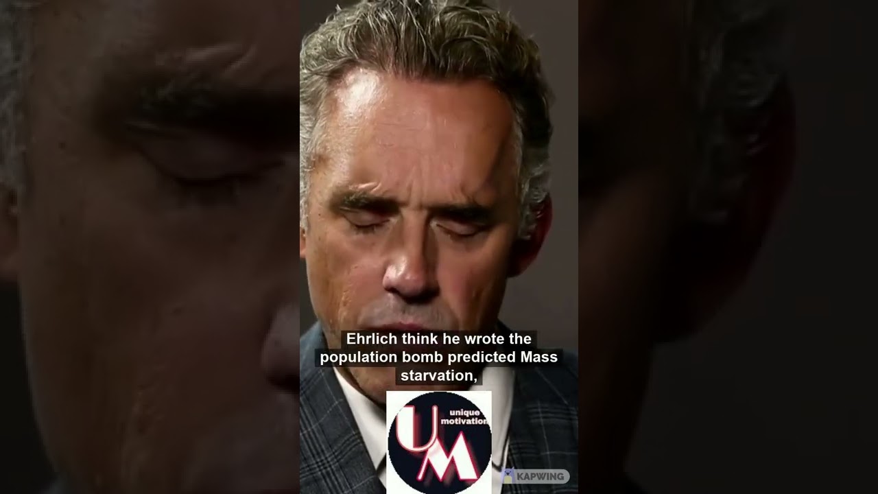 I don't think that we're overpopulated. - Jordan Peterson 